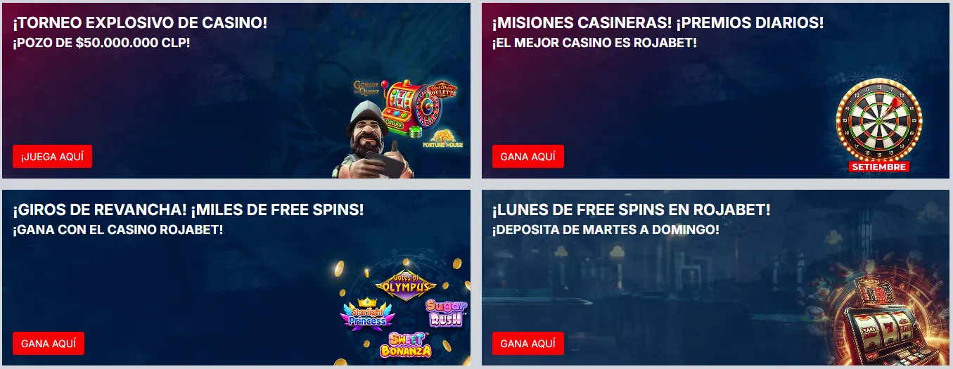 Rojabet apuestas